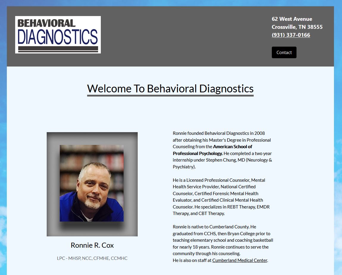Behavioral Diagnostics